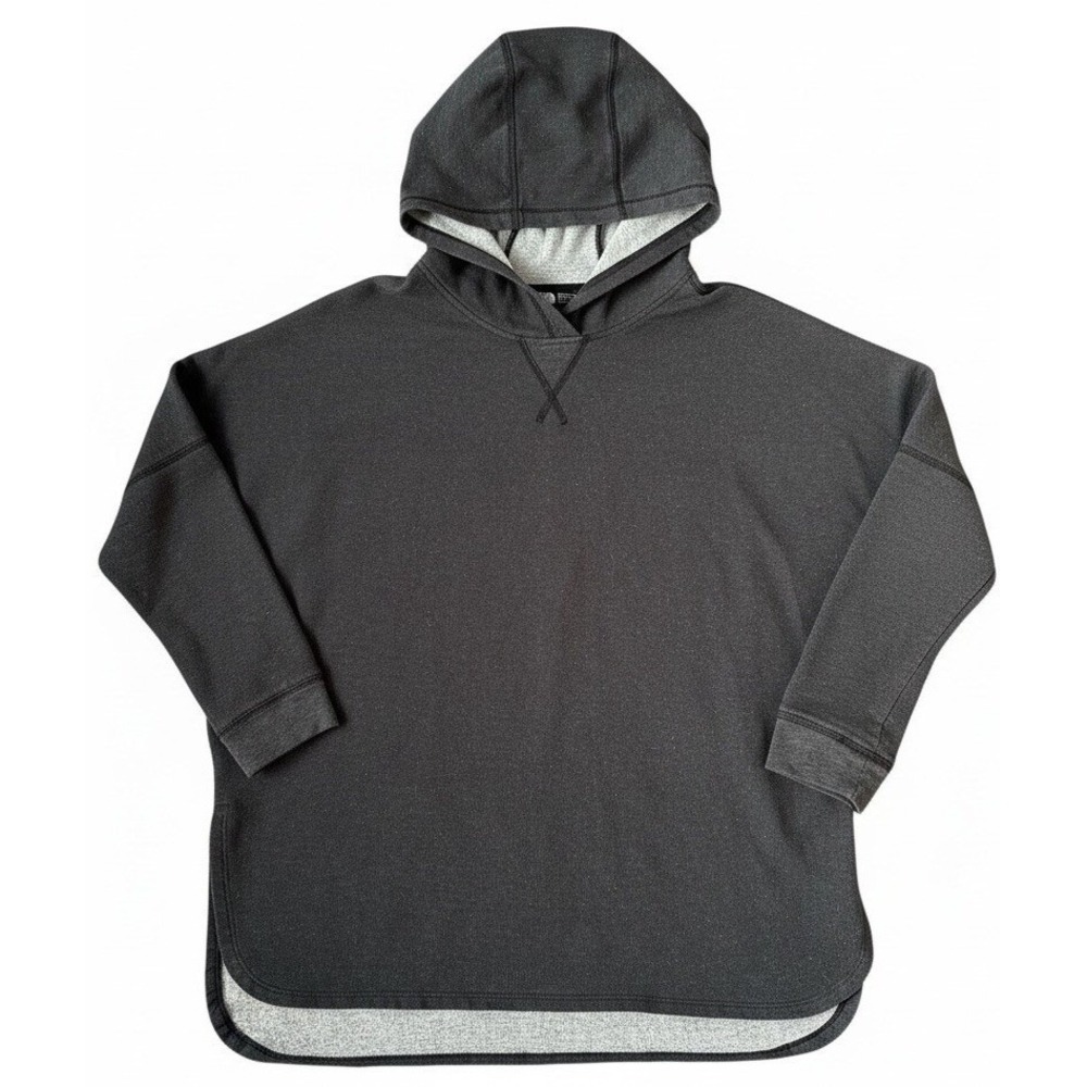 The North Face Womens Black Oversized Pullover Hoodie Sweatshirt Small S/P